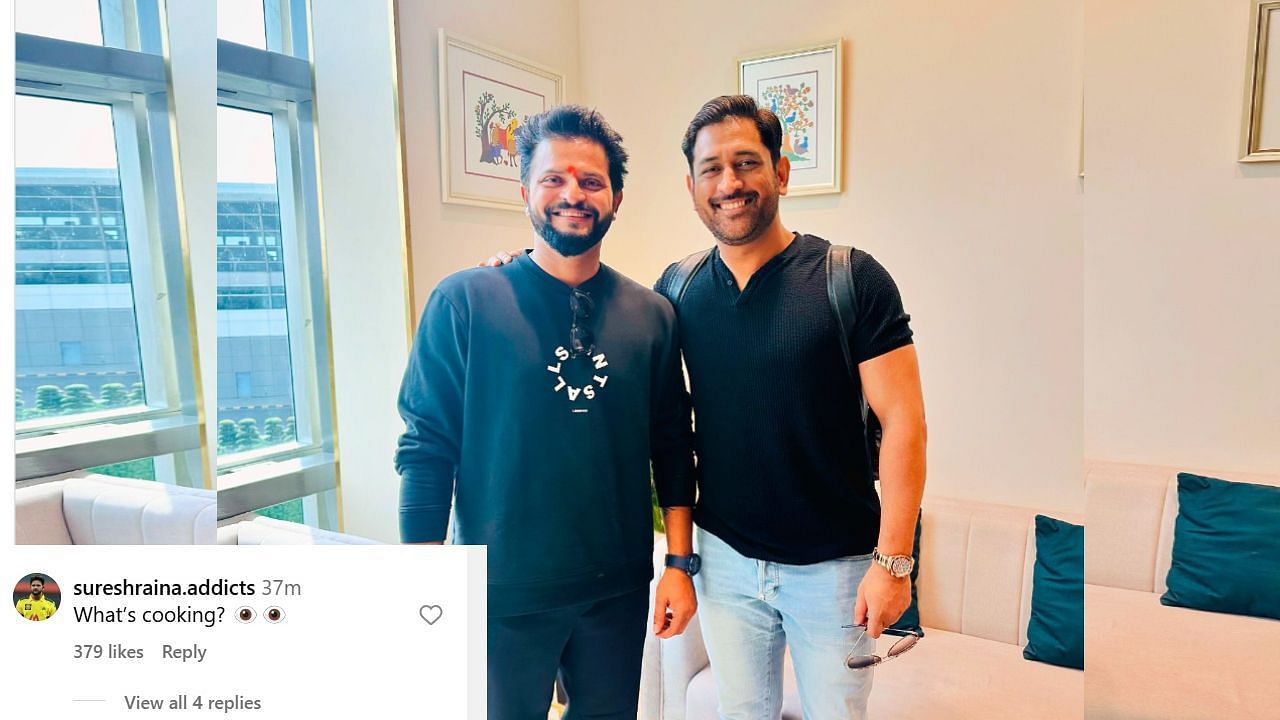 सुरेश रैना की पोस्ट पर फैन ने किया कमेंट (photo credit: instagram/sureshraina3)